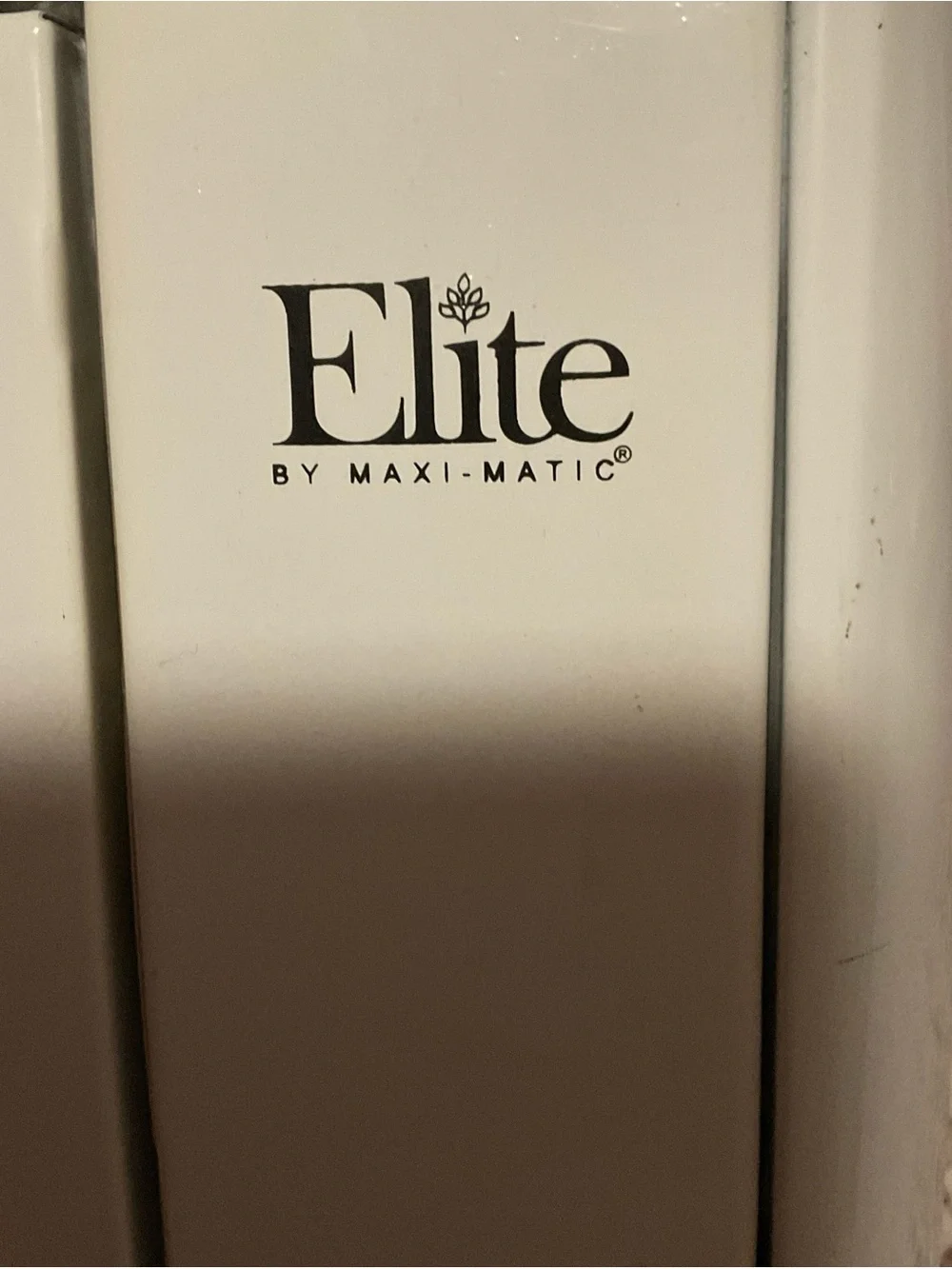 Elite White Countertop Toaster Oven